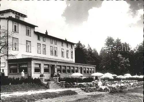 Walkenried Berghotel Stoebernhai Kat. Walkenried