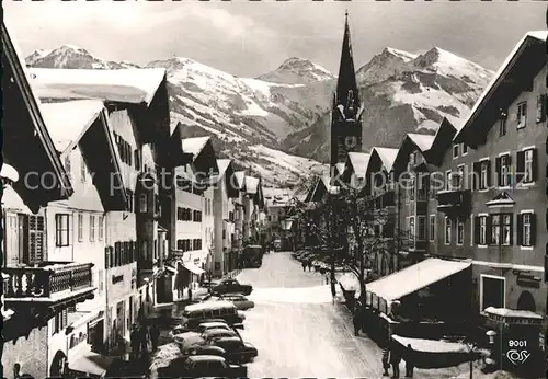 Kitzbuehel Tirol Dorfpartie mit Kitzbueheler Alpen Kat. Kitzbuehel