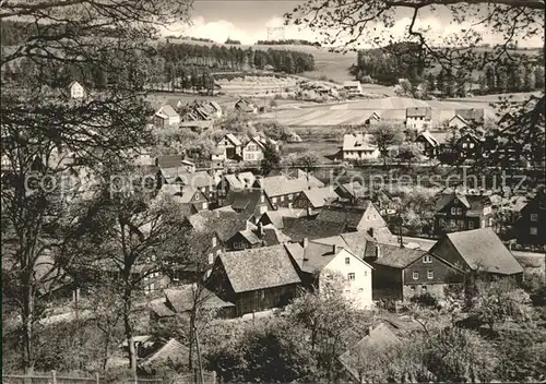 Hinternah Blick auf das Oberdorf Kat. Nahetal Waldau