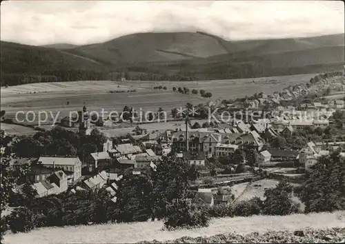 Tambach Dietharz Blick vom Gaensekoepfchen Kat. Tambach Dietharz