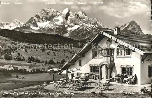 Zugspitze Tonihof Kat. Garmisch Partenkirchen