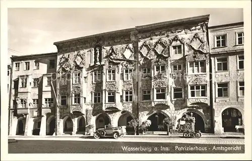 Wasserburg Inn Patrizierhaus Amtsgericht Kat. Wasserburg a.Inn