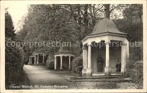 Schwaebisch Gmuend St. Salvator Kreuzweg Kat. Schwaebisch Gmuend