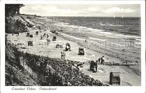 Dahme Ostseebad Strand Kat. Dahme