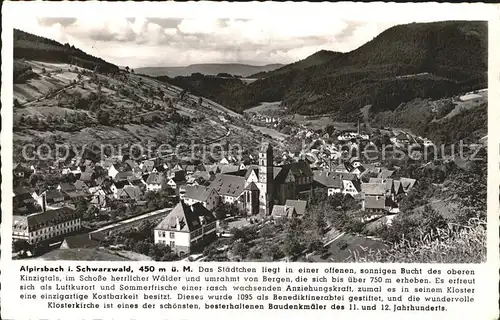 Alpirsbach Kloster und Kurstadt Kat. Alpirsbach