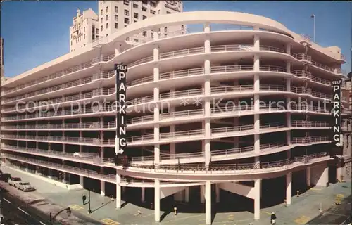 San Francisco California Parking Garage Kat. San Francisco