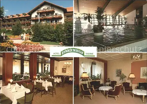 Bad Griesbach Rottal Hotel Birkenhof Therme / Bad Griesbach i.Rottal /Passau LKR