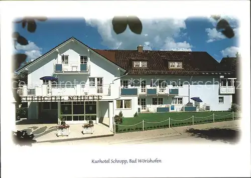 Bad Woerishofen Kurhotel Schropp Kat. Bad Woerishofen