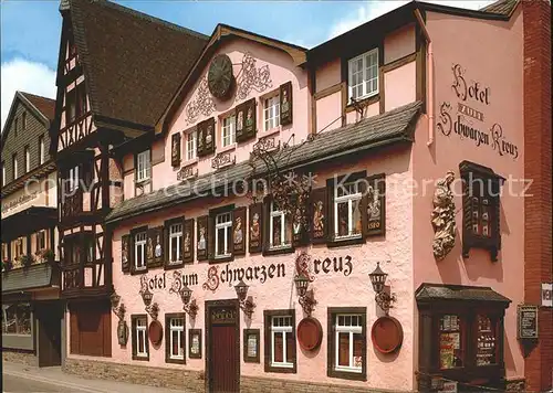 Altenahr Hotel Zum Schwarzen Kreuz Kat. Altenahr