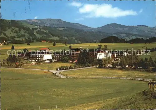 Sonthofen Oberallgaeu Kurhotel Sonnenalp Kat. Sonthofen