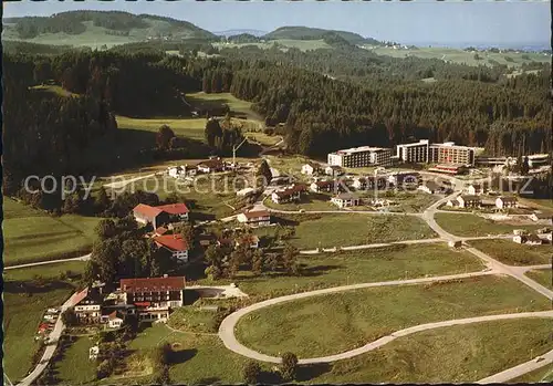 Hopfen See Fliegeraufnahme Kurzentrum Kat. Fuessen