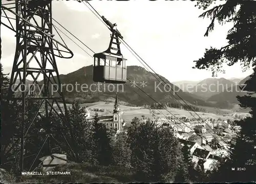 Mariazell Steiermark Seilbahn Kat. Mariazell