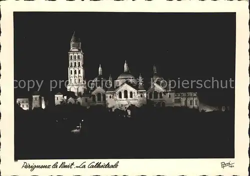 Perigneux bei Nacht Cathedrale Kat. Perigneux