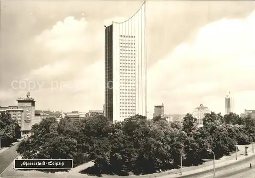 Leipzig Hochhaus Karl Marx Universitaet Kat. Leipzig