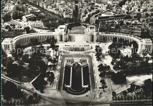 Paris Palais de Chaillot Fliegeraufnahme Kat. Paris