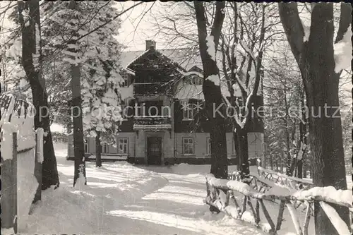 Kretscham Rothensehma Diaet Sanatorium Kat. Oberwiesenthal