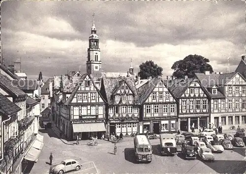 Celle Niedersachsen Grosser Plan und Stadtkirche Kat. Celle