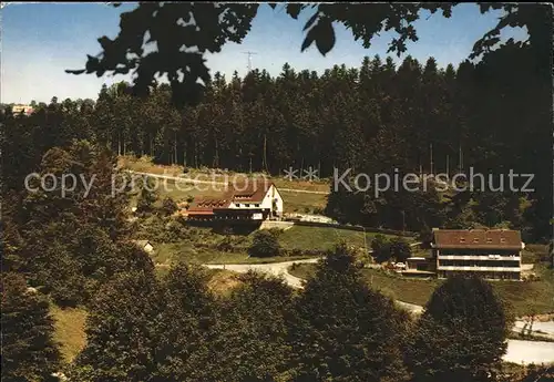 Kapfenhardt Waldgasthof Hotel Kapfenhardter Muehle Kat. Unterreichenbach