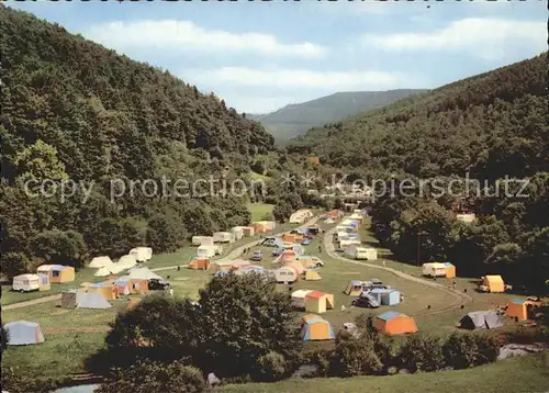 Hirschhorn Neckar Campingplatz Luftkurort Kat. Hirschhorn (Neckar)