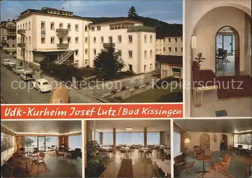 Bad Kissingen Vdk Kurheim Erholungsheim Josef Lutz Kat. Bad Kissingen