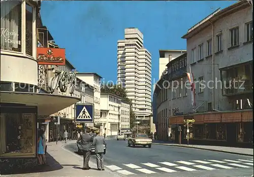 Kaiserslautern Stadtzentrum mit Rathaus Hochhaus Kat. Kaiserslautern