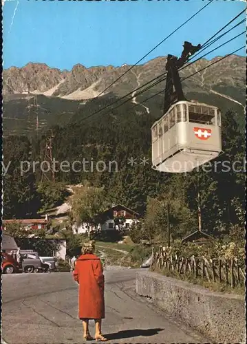 Innsbruck Nordkettenbahn mit Seegrube und Hafelekar Kat. Innsbruck