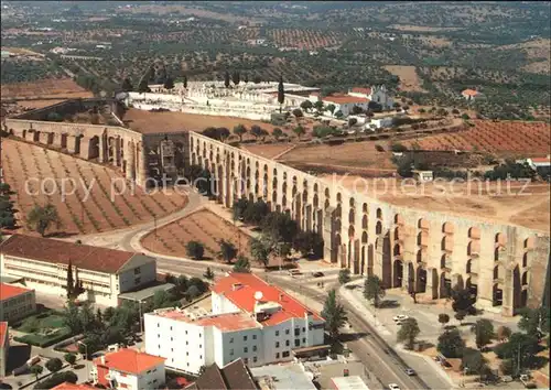 Elvas Aqueduto da Amoreira vista aerea Kat. Elvas