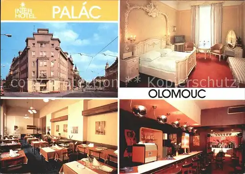 Olomouc Interhotel Palac Doppelzimmer Bar Restaurant Kat. Olomouc