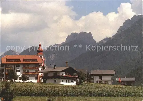 Strassen Tirol Gaestehaus Strasserwirt Alpenblick Kat. Strassen