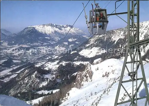 Untersberg Panorama Blick vom Jenner Bergbahn Kat. Salzburg