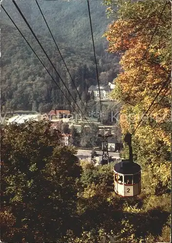 Bad Harzburg Bergbahn zum Burgberg Herbststimmung Kat. Bad Harzburg