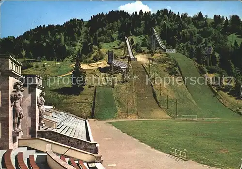 Garmisch Partenkirchen Olympia Skistadion Kat. Garmisch Partenkirchen