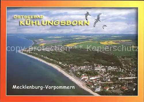 Kuehlungsborn Ostseebad Fliegeraufnahme Kat. Kuehlungsborn