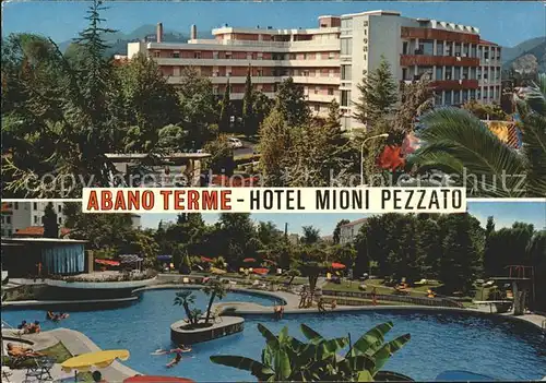 Abano Terme Hotel Mioni Pezzato Swimming Pool Kat. Abano Terme