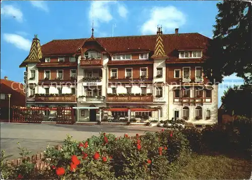 Bonndorf Schwarzwald Schwarzwald Hotel Hoehenluftkurort Kat. Bonndorf