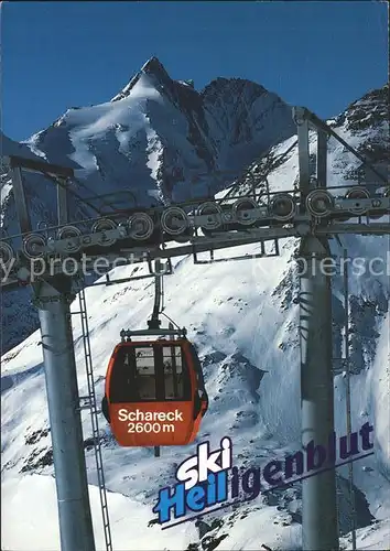 Heiligenblut Kaernten Schareck Umlaufbahn Bergbahn Skiregion Grossglockner Kat. Heiligenblut