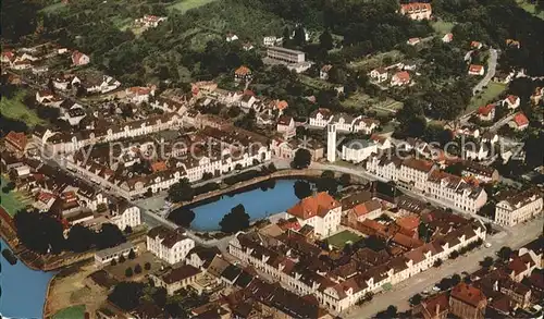 Bad Karlshafen Solbad Fliegeraufnahme Kat. Bad Karlshafen