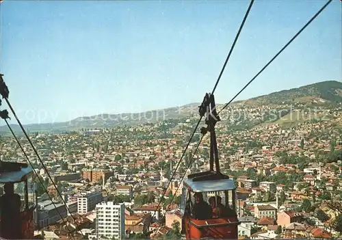 Sarajevo Panorama Bergbahn Kat. Sarajevo