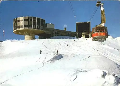 Crap Sogn Gion Panorama Restaurant Berghotel Bergstation Seilbahn Wintersportplatz Kat. Crap Sogn Gion