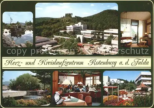 Rotenburg Fulda Herz und Kreislaufzentrum Krankenhaus Kat. Rotenburg a.d. Fulda