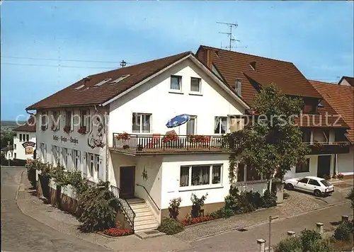 Bad Bellingen Gasthaus Pension Storchen Kat. Bad Bellingen