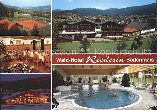 Bodenmais Waldhotel Riederin Kat. Bodenmais