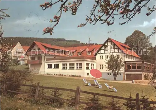 Schieder Schwalenberg Hotel Restaurant Zur Herlingsburg Kat. Schieder Schwalenberg