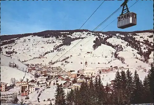 Saalbach Hinterglemm Schattenbergseilbahn Kat. Saalbach Hinterglemm