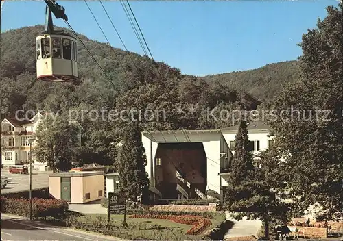 Bad Harzburg Seilbahn zum Burgberg Kat. Bad Harzburg