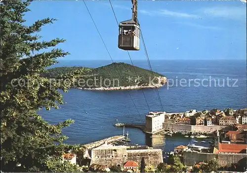 Dubrovnik Ragusa Lokrum Seilbahn Kat. Dubrovnik