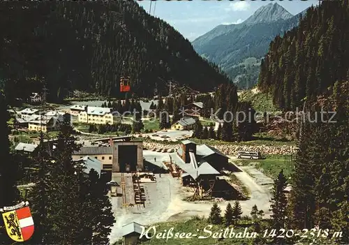 Uttendorf Salzburg Stubachtal Weisssee Seilbahn Kat. Uttendorf