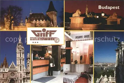 Budapest Griff Hotel Kat. Budapest