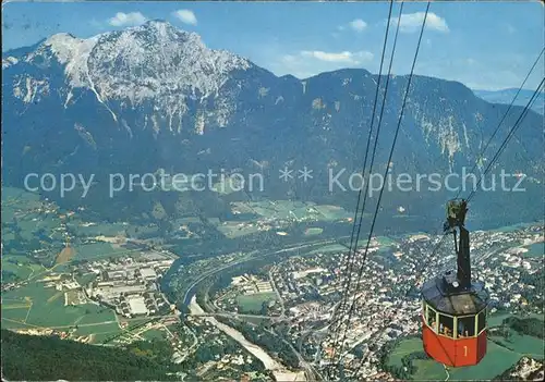 Bad Reichenhall Predigerstuhlbahn Hochstaufen Weltkulturort Kat. Bad Reichenhall