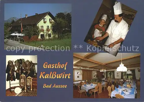 Bad Aussee Steiermark Gasthaus Restaurant Kalsswirt Bad Aussee Kat. Bad Aussee